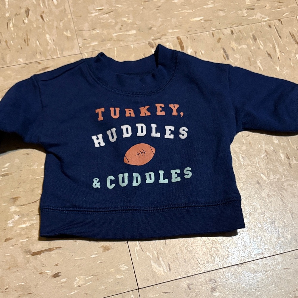 Carter's Navy Sweatshirt with Playful Print